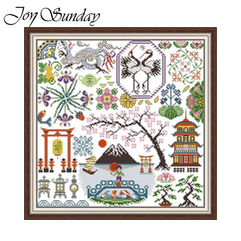 Art Craft Horse - Cross Stitch Embroidery Set Joy Sunday