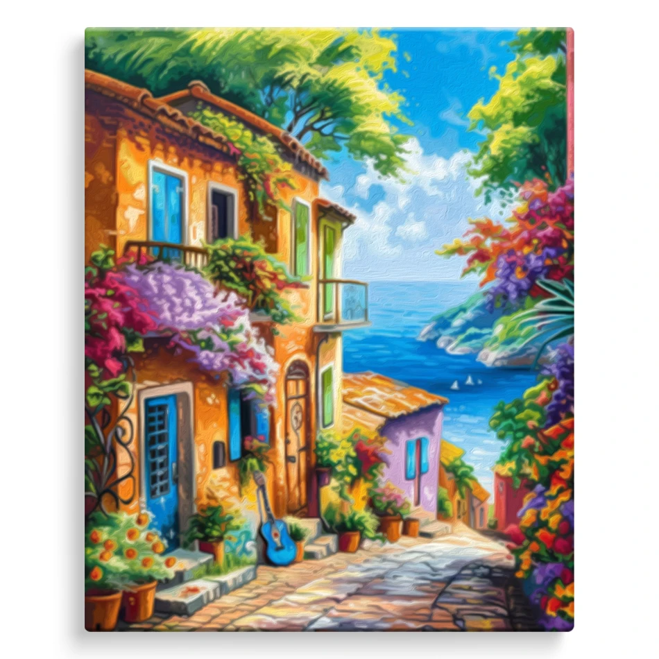 Art And Craft Numbers - 2026-Paint By Numbers Scenery For Adults