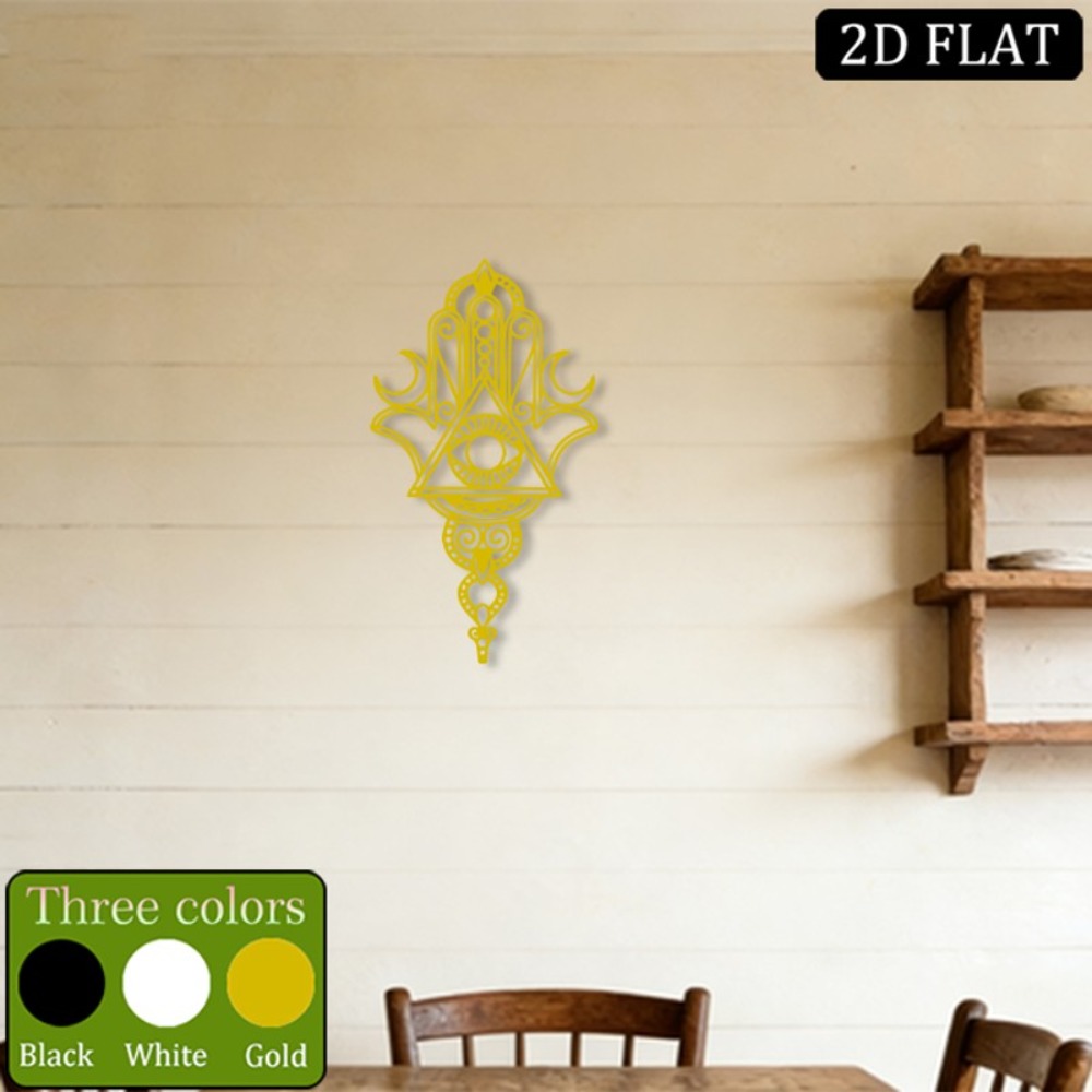 Art & Craft Photos - CIFBUY Metal Wall Art Hamsa Evil
