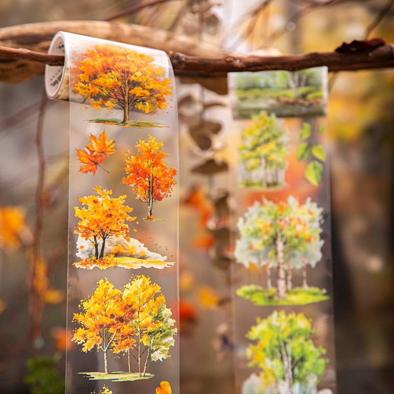 Art Craft Using Paper - 6 Rolls of 6Cm×200Cm Tree and