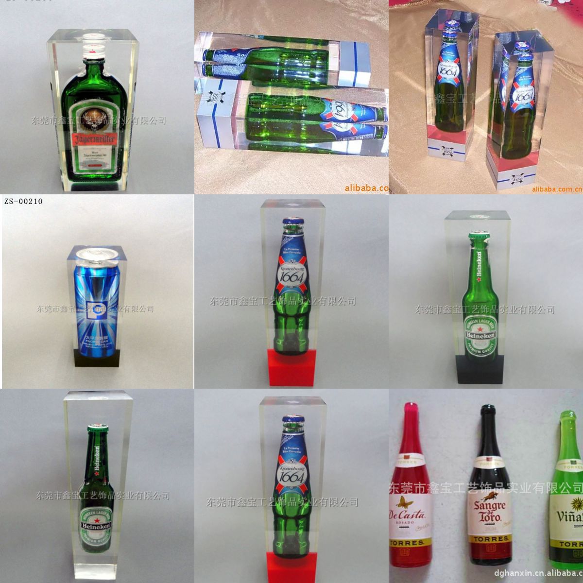 Art Craft Idea - Custom Epoxy Resin Bottle Art, Embedded