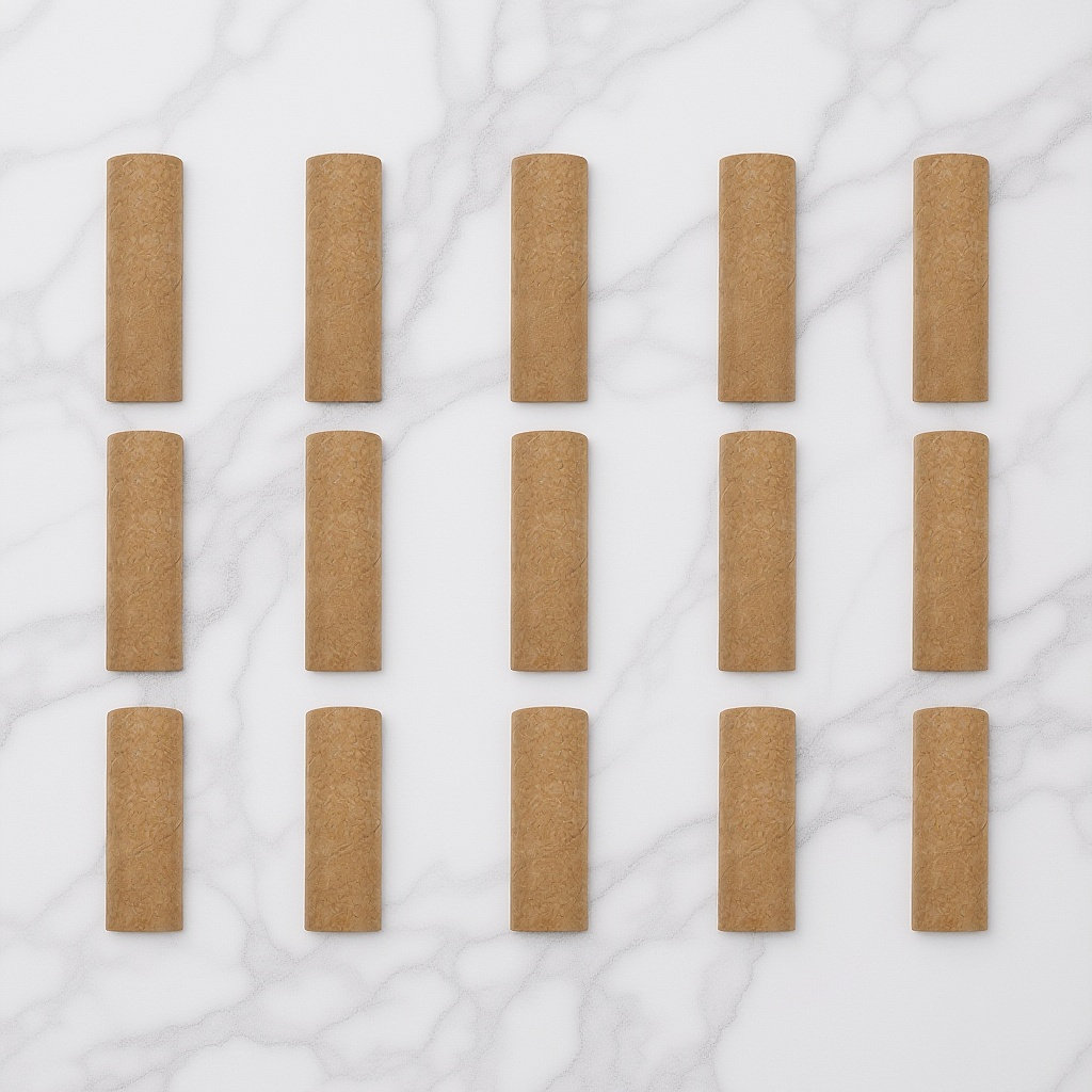 Art Craft Using Paper - 15Pcs Kraft Paper Tubes Multi-Use Cardboard