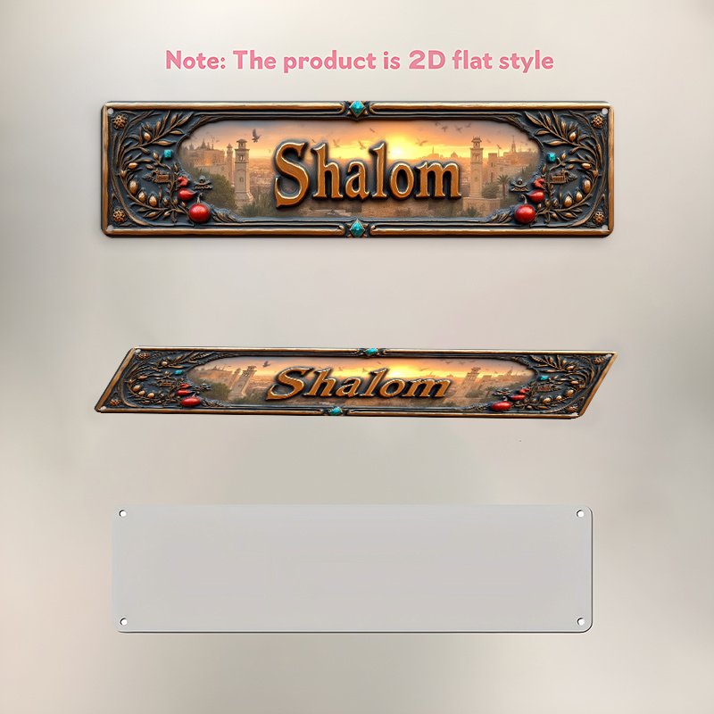CIFBUY Vintage Shalom Hebrew A - Art & Craft Photos review and price
