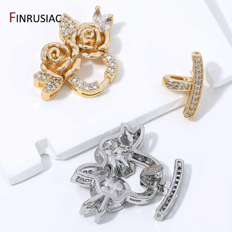 14K Gold Plated Brass Zircon F - Art Craft Flower review and price