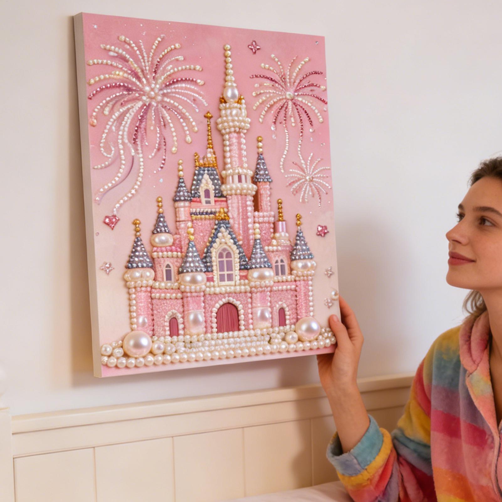 DIY Pearl Painting Kit Beaded  - Art Craft Holiday review and price