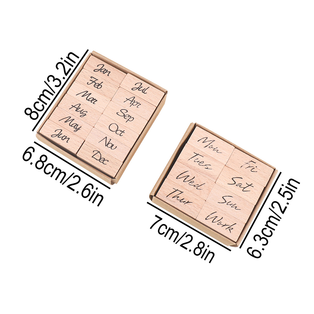 Wooden Rubber Stamp Set for Mo - Art And Craft Numbers review and price