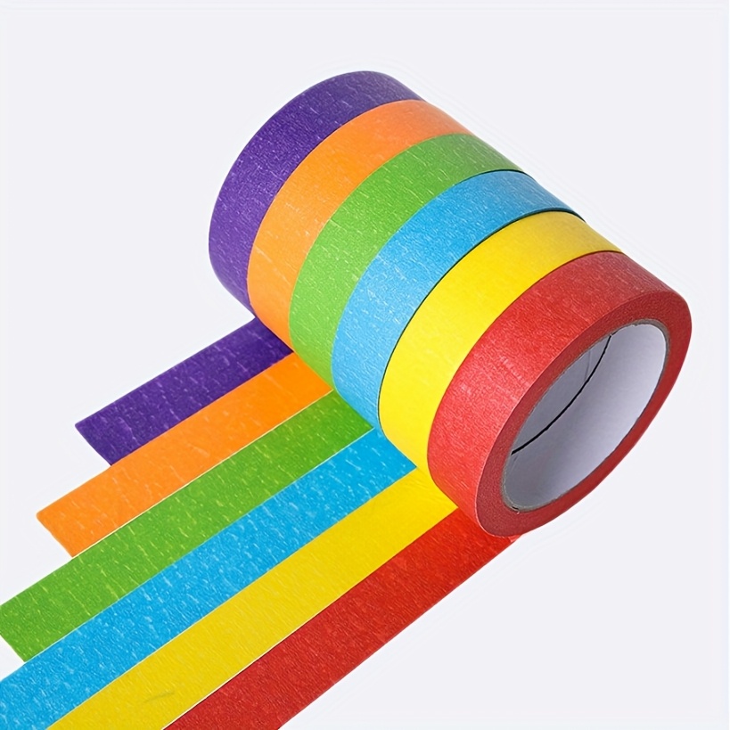 6 Rolls of Colored Masking Tap - Art X Craft review and price