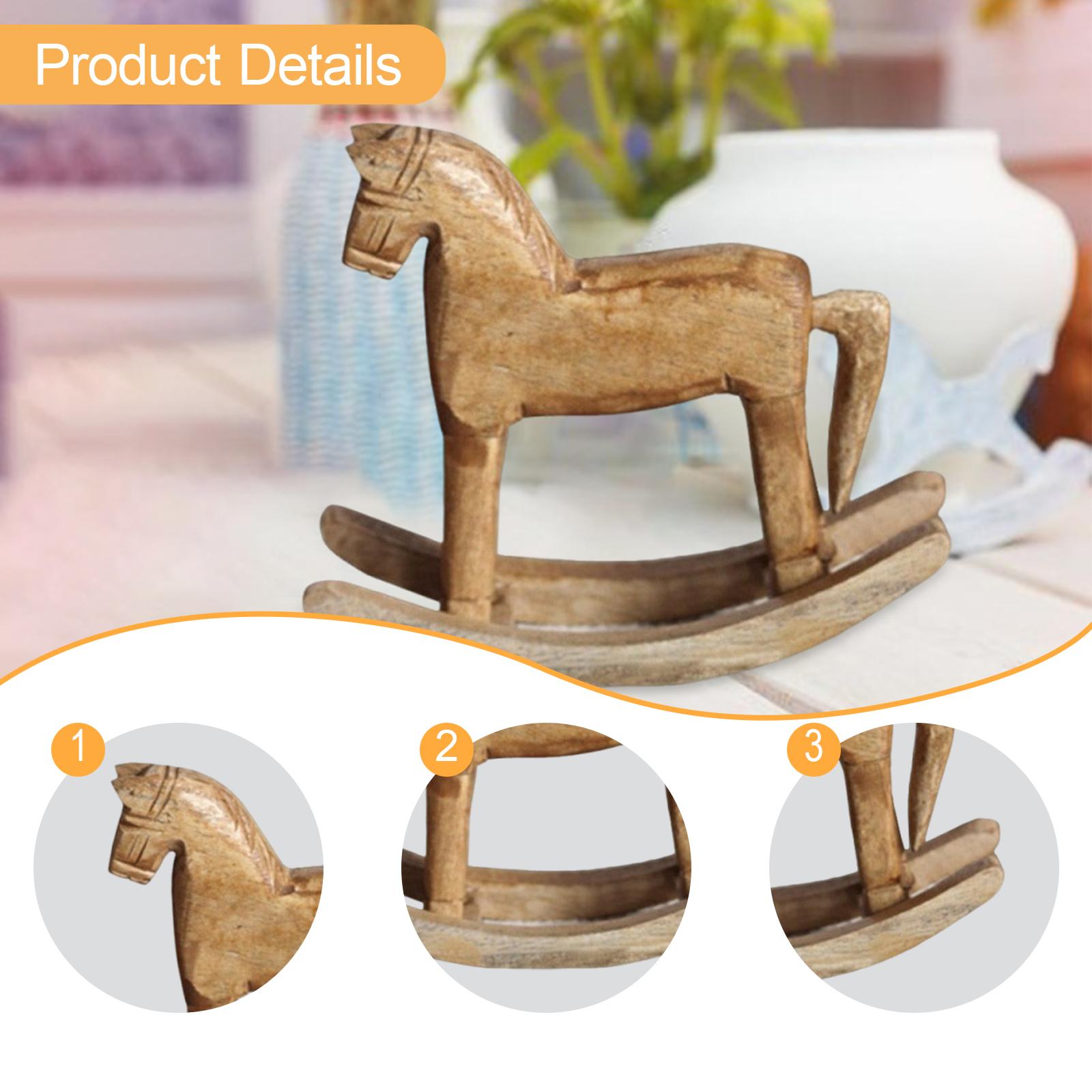 Wooden Horse Statue Decorative - Art Craft Horse review and price