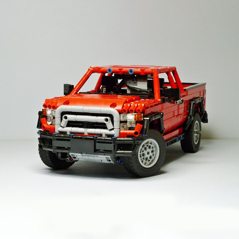 1606pcs MOC Dacoma 4x4 Redux T - Art Craft Idea review and price