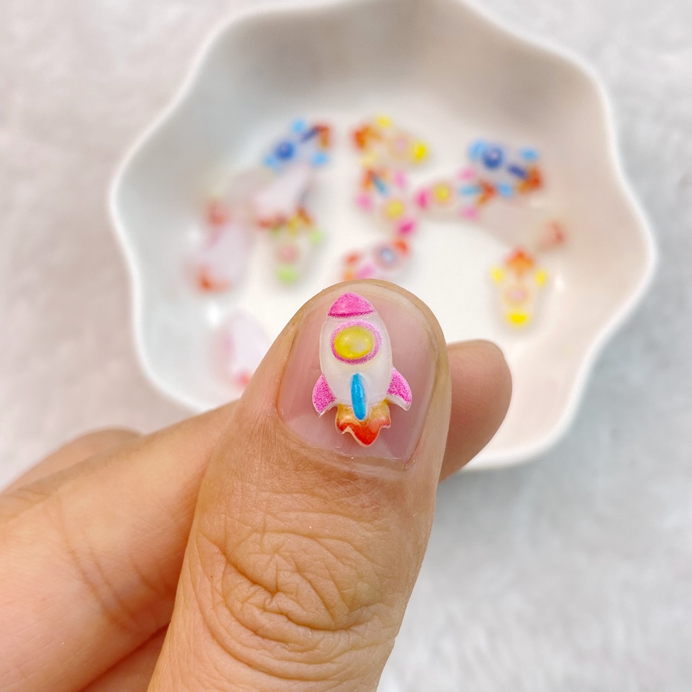 50Pcs New Mixed Nail Art Resin - Art And Craft Rocket review and price