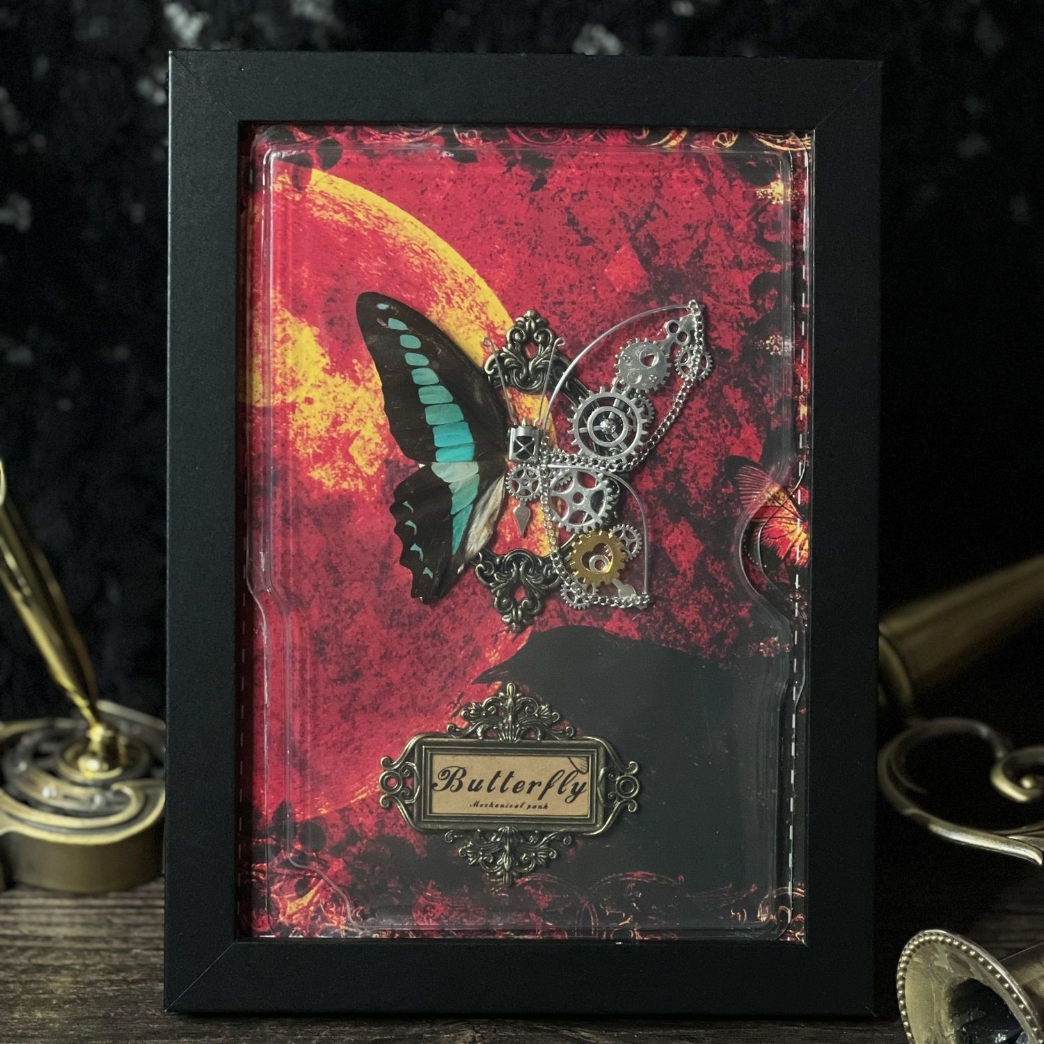 Steampunk Butterfly Frame DIY  - Art Craft Kit review and price
