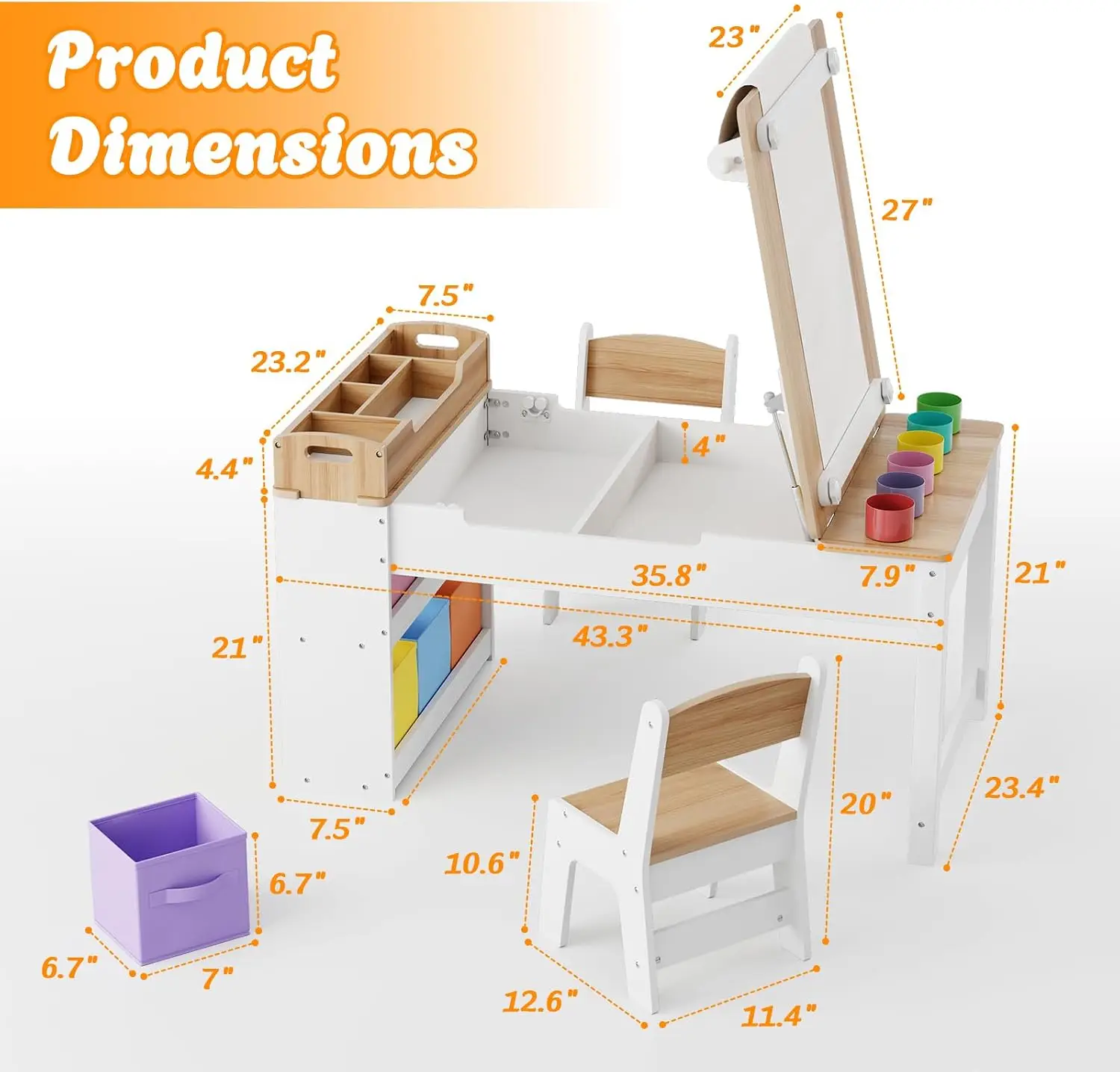 Kids Art Table and Chair Set w - Art X Craft review and price