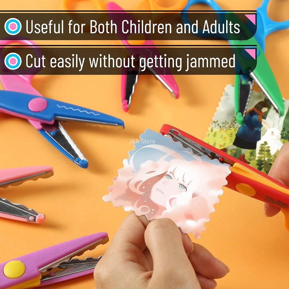 Decorative Wavy Scissors 6Pcs/ - Art Craft Using Paper review and price
