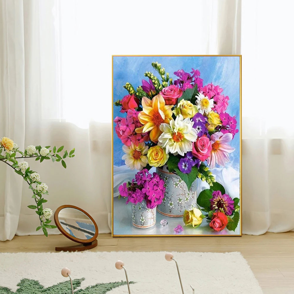 Full Diamond Mosaic Flower 5D  - Art Craft Flower review and price