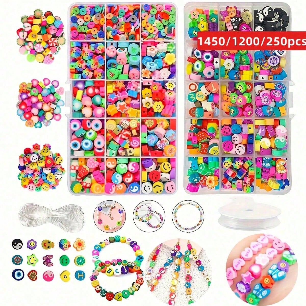 1450/1200/250pcs Polymer Clay  - Polymer Clay Set review and price