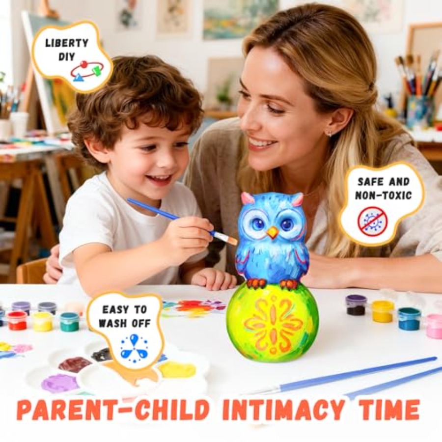 Paint Your Own Lamp Kit, Arts  - Art Craft Kit review and price