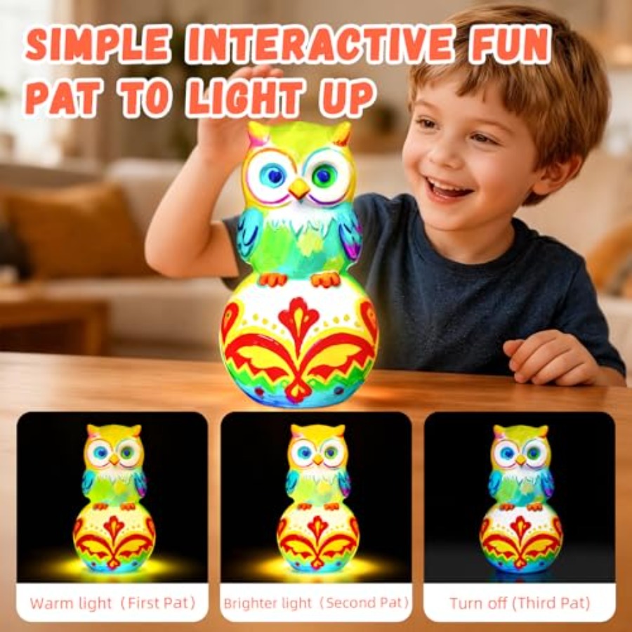 Paint Your Own Lamp Kit, Arts  - Art Craft Kit review and price
