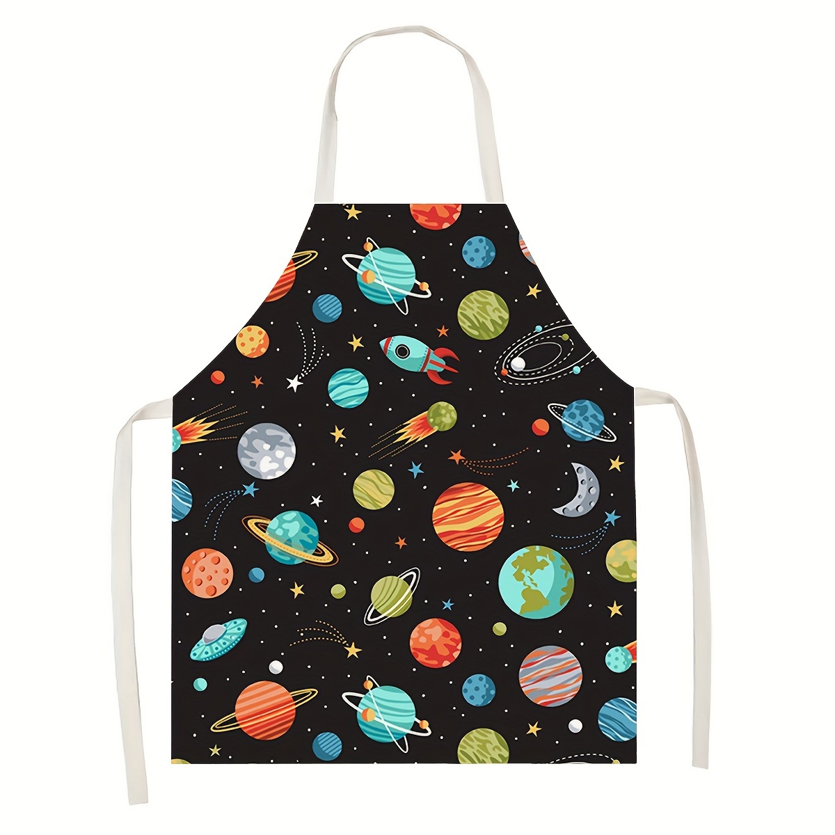 1pc Kids Apron Space Theme Roc - Art And Craft Rocket review and price