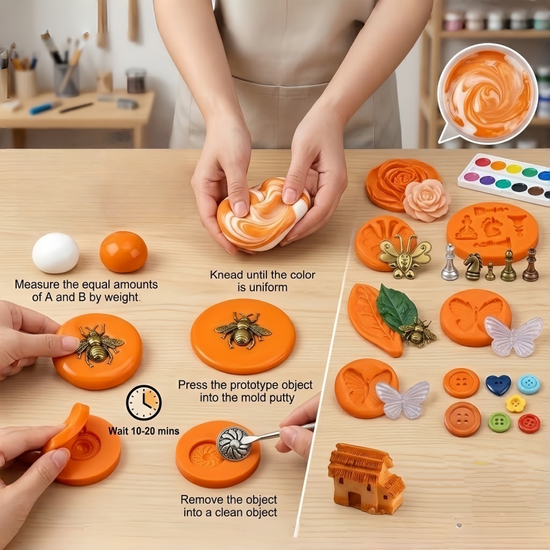 Silicone Putty DIY Crafting Se - Art Craft Kit review and price