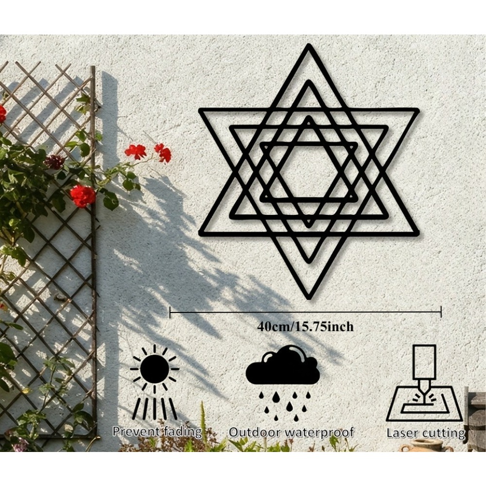 CIFBUY Metal Wall Art Iron Sta - Art & Craft Photos review and price