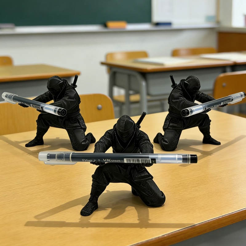 Desktop Art 3D Printed Ninja P - Art Craft Stationery review and price