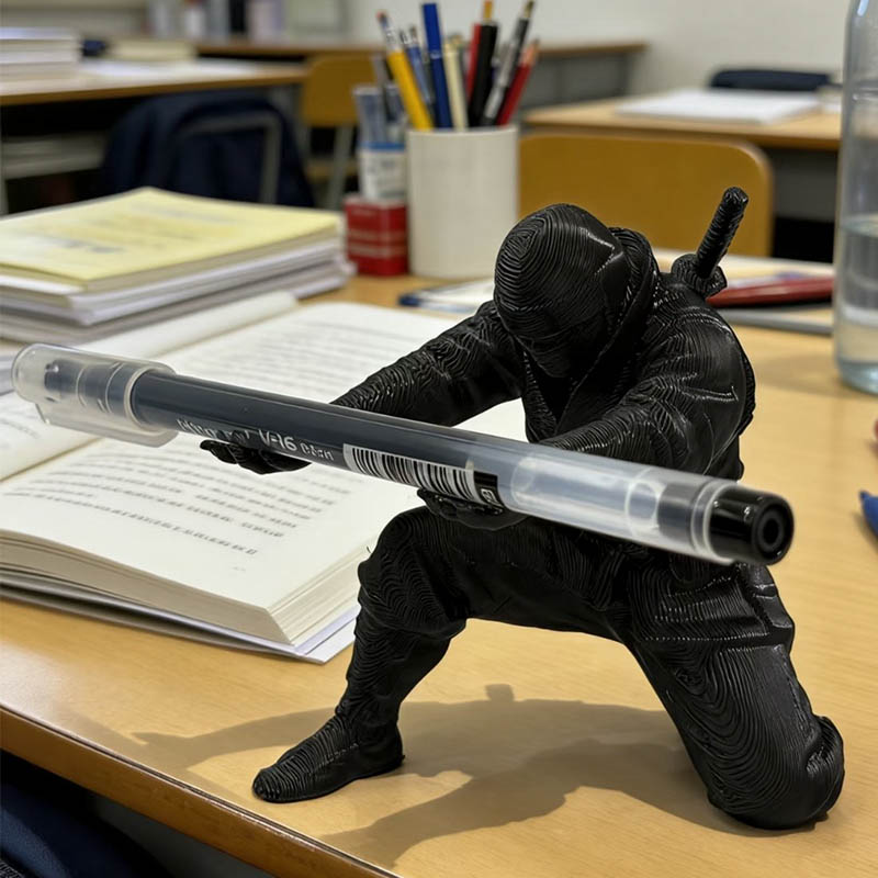 Desktop Art 3D Printed Ninja P - Art Craft Stationery review and price