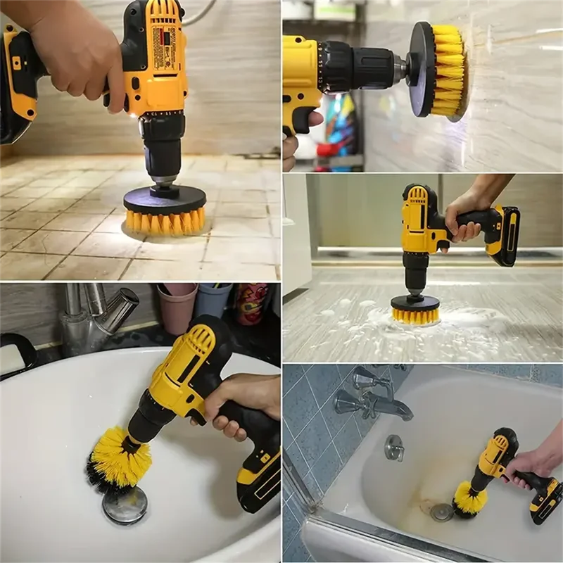 3 pcs/set drill brush set powe - Mosaic Tile Supply review and price