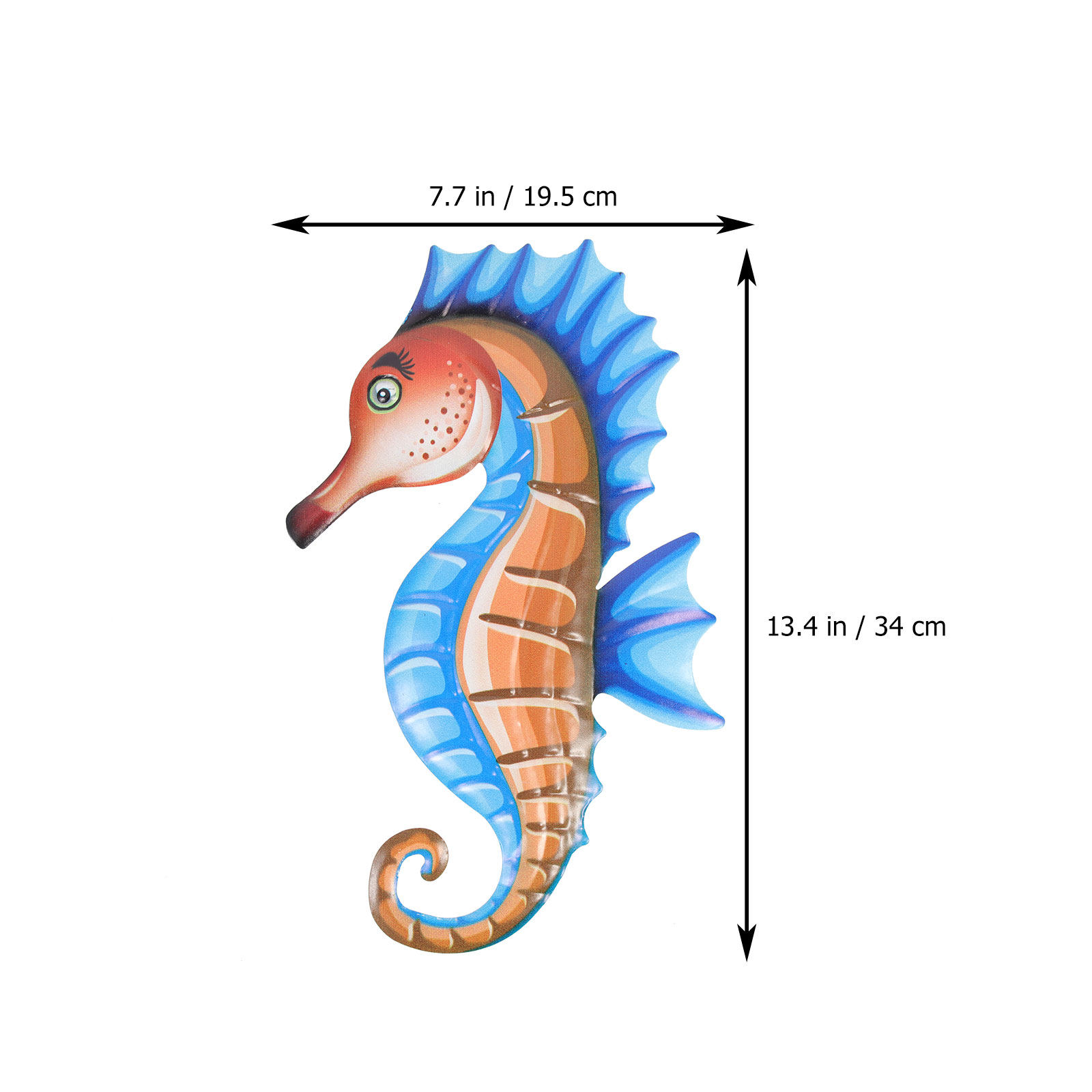 Metal Sea Horse Wall Hanging D - Art Craft Horse review and price