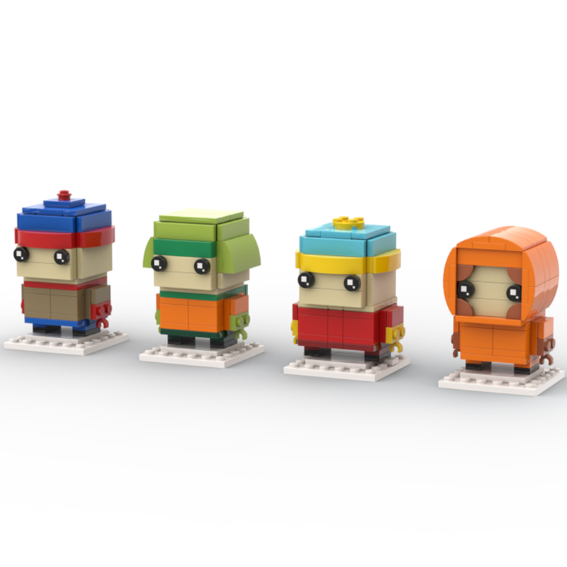336pcs MOC South Park BrickHea - Art Craft Idea review and price