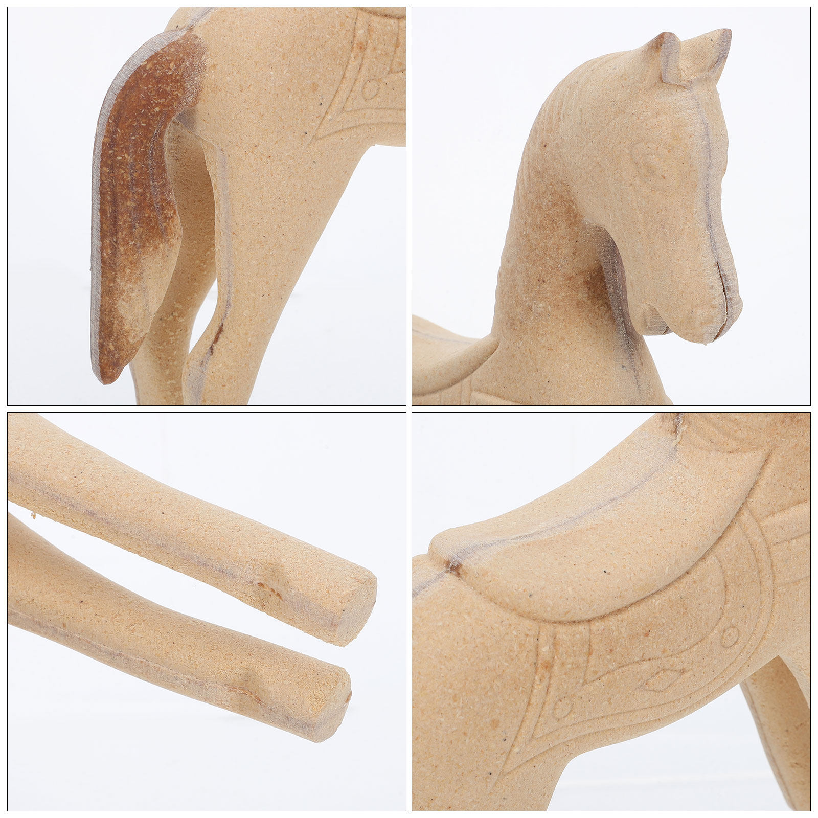 Unfinished Wood Horse 8.2x6.7  - Art Craft Horse review and price