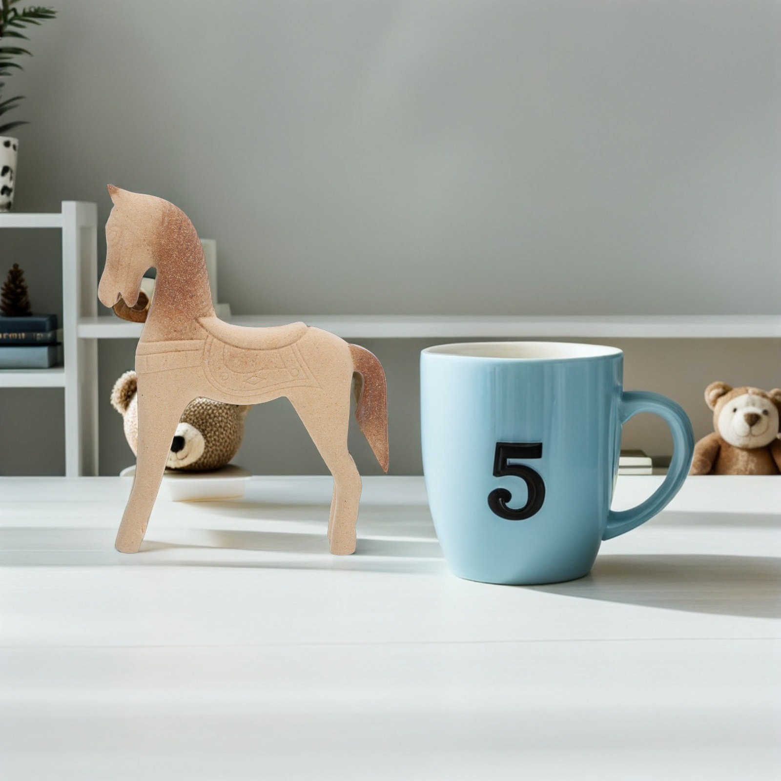 Unfinished Wood Horse 8.2x6.7  - Art Craft Horse review and price