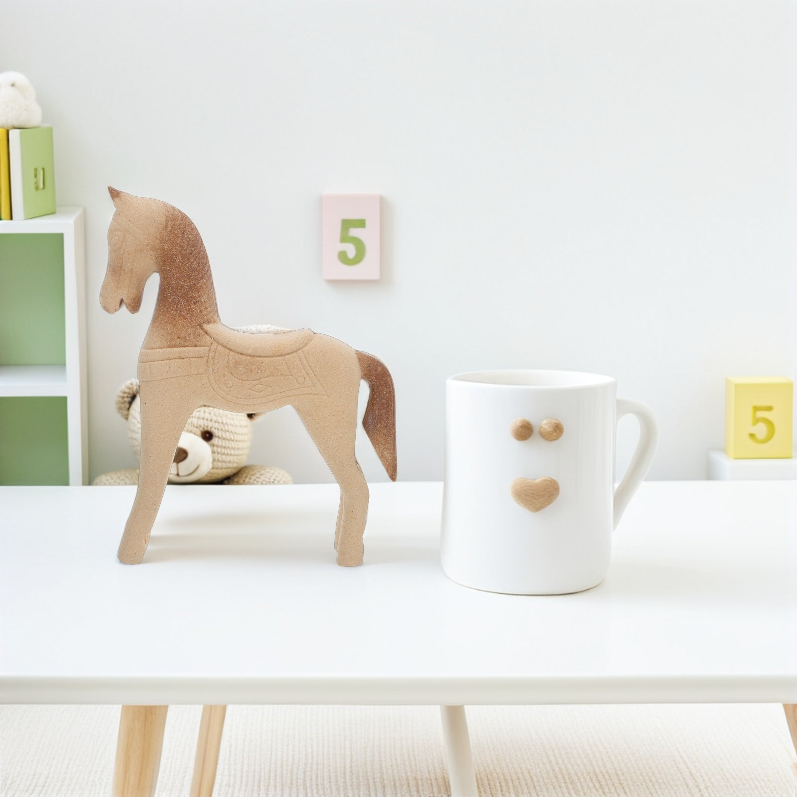 Unfinished Wood Horse 8.2x6.7  - Art Craft Horse review and price