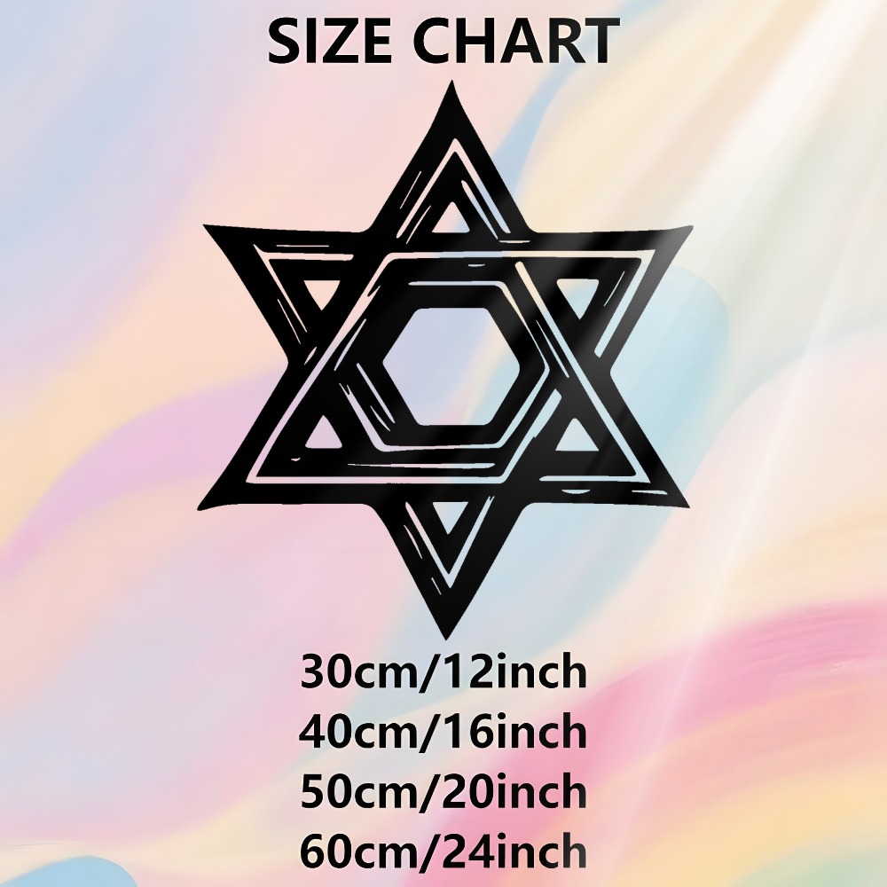 CIFBUY Iron Wall Art Star of D - Art & Craft Photos review and price