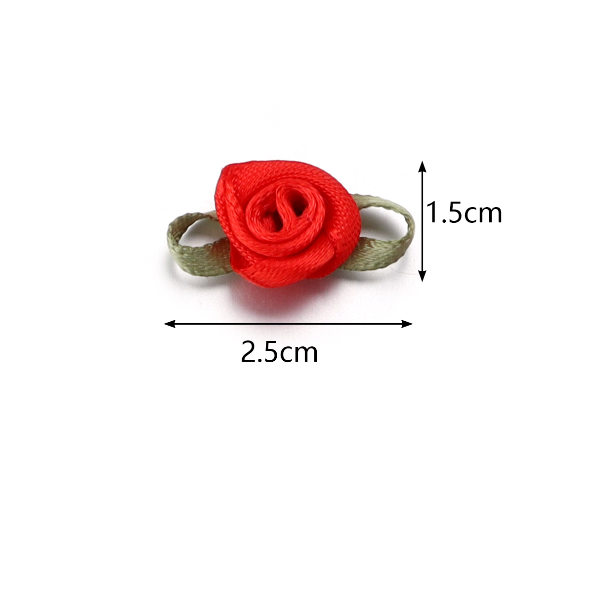 50Pcs 1.5x2.5cm 18 Colors For  - Art Craft Flower review and price