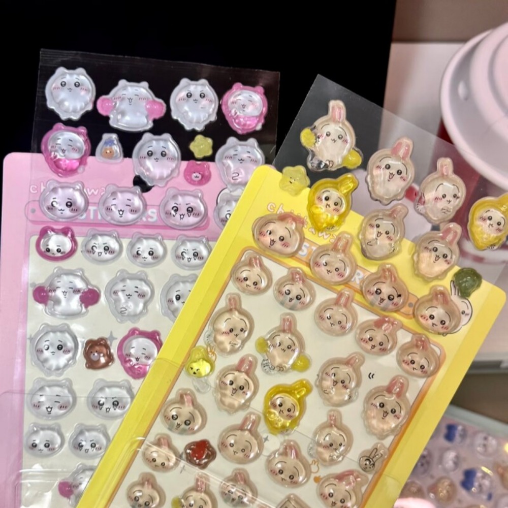 Cute Chiikawa 3D Crystal Embos - Art Craft Stationery review and price