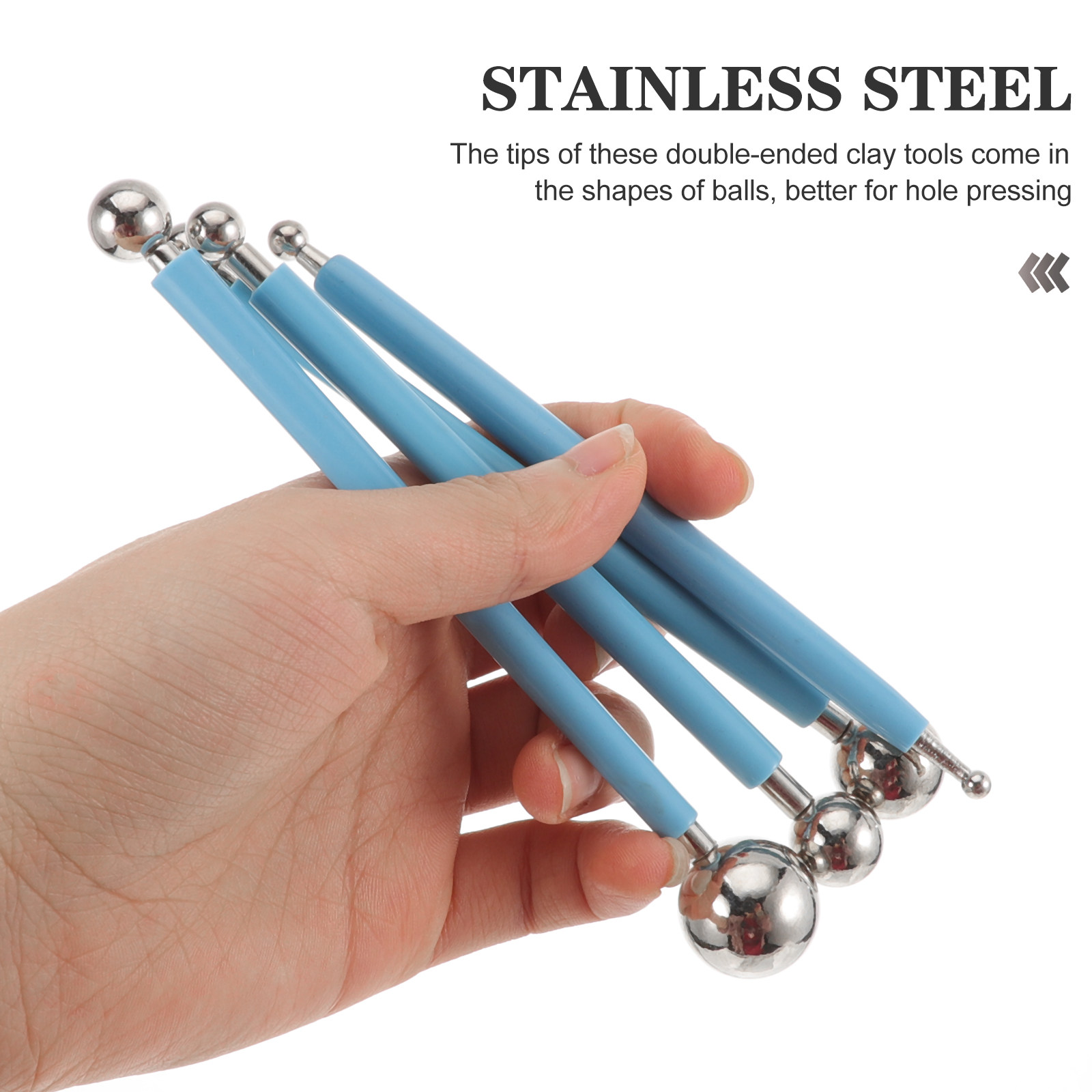 4Pcs Professional Grade Stainl - Polymer Clay Set review and price