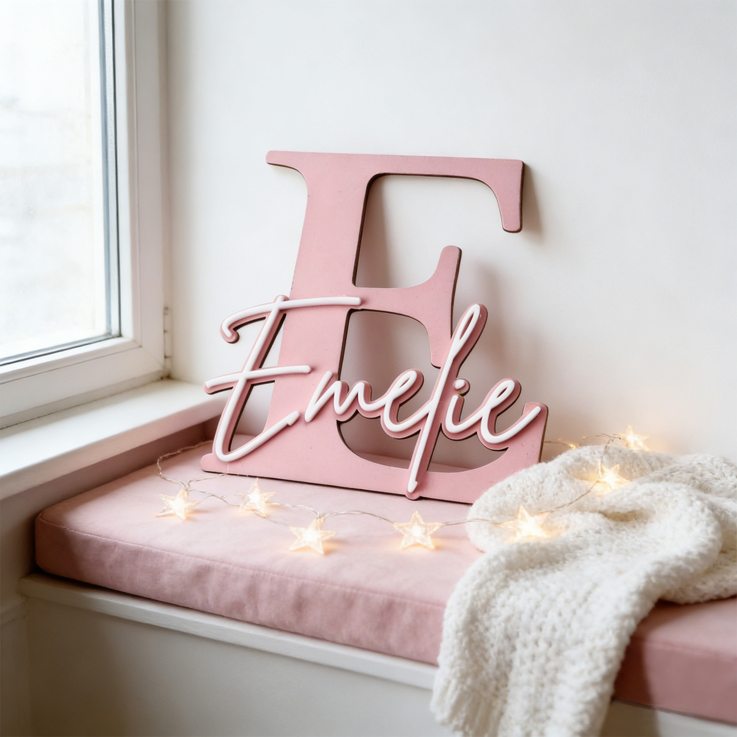 1pc Double-layer Wooden Name D - Art Craft Christmas review and price