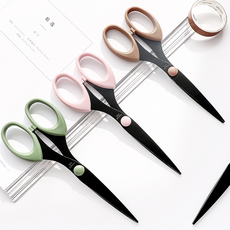 1-5Pcs Morandi Color Scissor S - Art Craft Stationery review and price