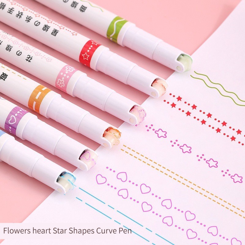 6Pcs Roller Tip Curve Liner Fo - Art Craft Stationery review and price