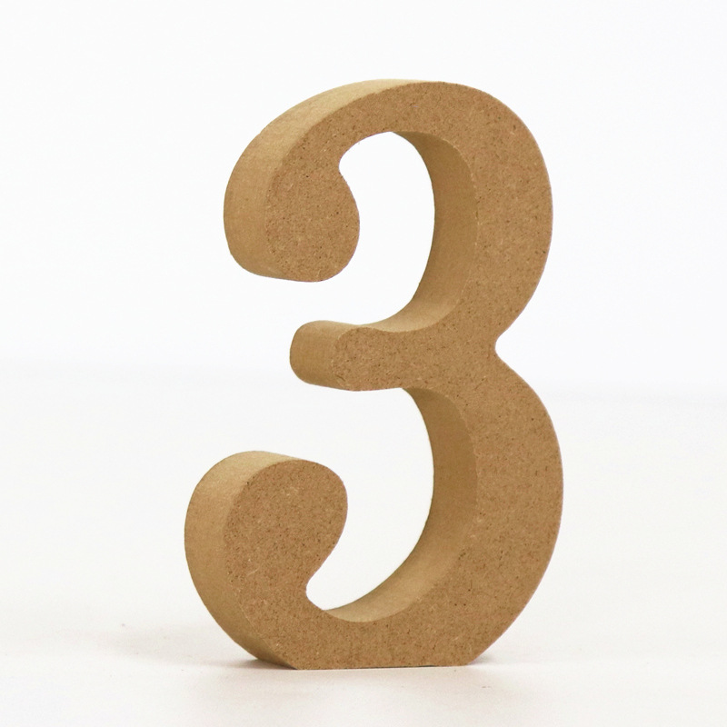 1pc 10cm Wood Color Numbers 0- - Art And Craft Numbers review and price